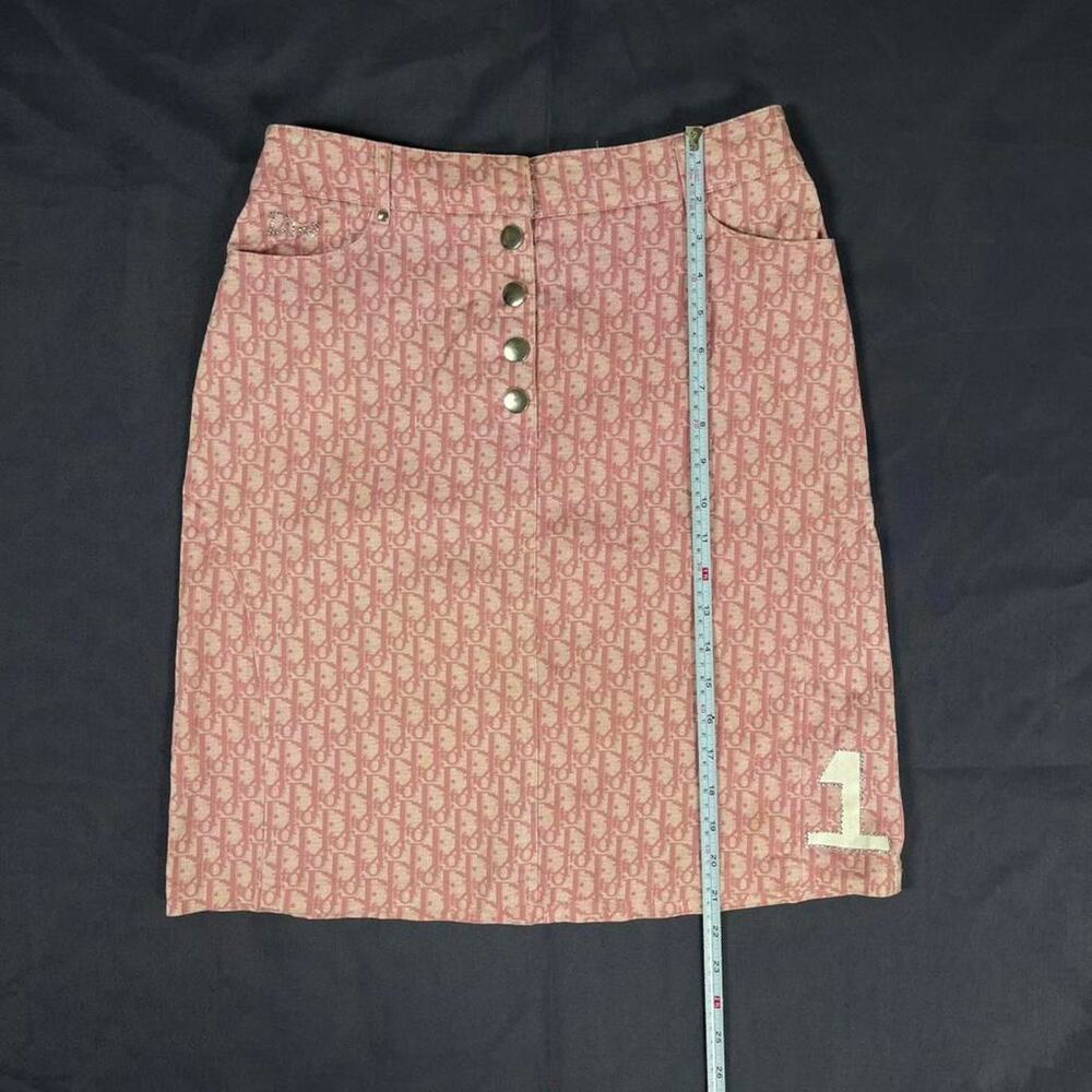 Christian Dior John Galliano Monogram AOP Medium Skirt - Picture 4 of 6